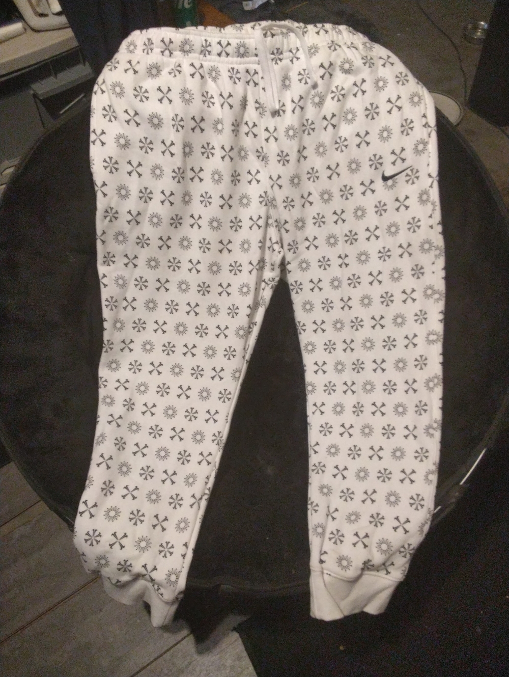 Mens Nike Fleece Monogram Joggers